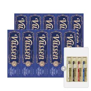 뷰센 C 충치케어치약 120g 10개+더블와이드 칫솔 4입