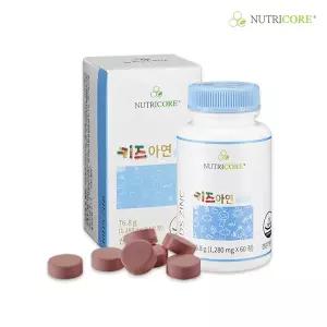 뉴트리코어 키즈 아연 츄어블 60정 (맛있는 코코아맛 2개월분)