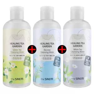 3개 더샘 힐링티 가든 클렌징워터 3종