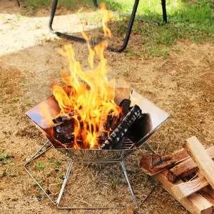 크로퍼스 육각 바베큐 접이식 화로대 세트 (CGR-006)