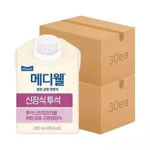 메디웰 엠디웰 신장식 투석 200ml 60팩(30팩 2박스) 환자균형식 영양보충