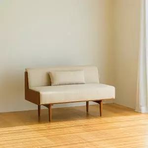 [클릭시 추가쿠폰] [레트로하우스] 미네 리빙다이닝 2인 원목 패브릭 소파 1250