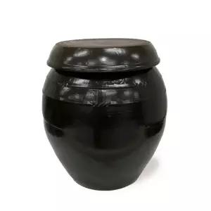 장수옹기 옹기 항아리 8호 85L 대용량 항아리 소금 고추장 된장 장독대