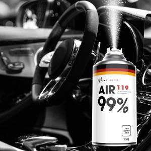 나노러스터 에어119 대용량 에어컨탈취제 훈증캔 180g 차량용살균소독제 자동차 에바크리너