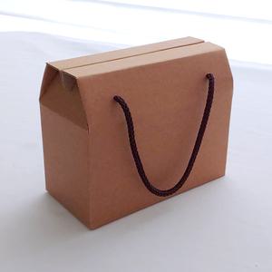 머그컵 박스 2구 브라운끈2호 선물상자 크라프트 수제청 쿠키 떡 수건 기프트 답례품 포장