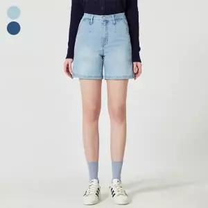 [롯데백화점]게스 여성 4부 핀턱 쇼츠 OO2D0974