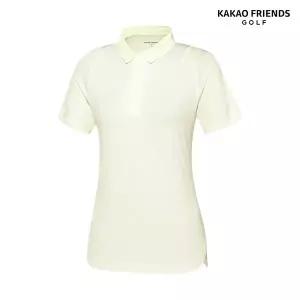 [카카오프렌즈골프] 여성 백 로고 폴로 티셔츠 (택가격:198000원)