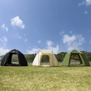카르닉 스페이스 원터치텐트 돔형 중형/대형 돔텐트 + 플라이 구성 감성 피크닉 나들이