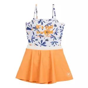 [레노마수영복](하남점)폴리백 증정 여아 프릴 원피스수영복 스커트 세트 옐로우 RN-GS2D902-YE