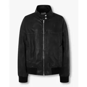 [롯데백화점]톰보이 리얼 하이넥 레더 점퍼 (9104361843)