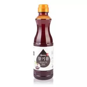고소한 국산 청아띠 참기름 500ml