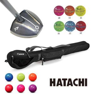하타치 파크골프채 4종세트 클럽 가방 공 볼마커 클립 랜덤 PH2152