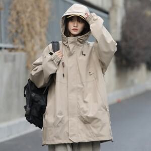 오버핏 바람막이 간절기 커플 여성 남성 빅사이즈 등산 자켓 S-3XL