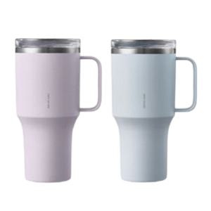 락앤락 메트로 킹 텀블러 리뉴얼 820ml, 라벤더, 1개+라이트블루, 1개