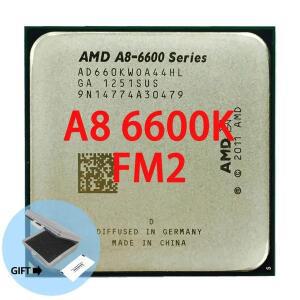 AMD A8-Series A8 6600K 6600 3.9GHz 쿼드 코어 CPU 프로세서 AD660KWOA44HL 소켓 FM2