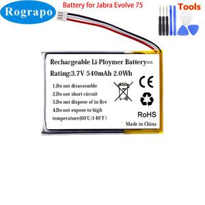자브라 이볼브 75 무선 헤드셋 배터리 AHB572535PST 3.7V 540mAh
