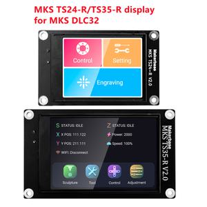 Makerbase Mks TS35 TS24 터치 스크린 Ts3.5 Ts2.4 Dlc32 V2.0 제어 카드용 Tft Lcd 실드 32 비트 Cnc 오프