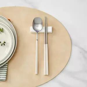 [모던하우스] NEW 새틴 컬러 수저 1벌 아이보리