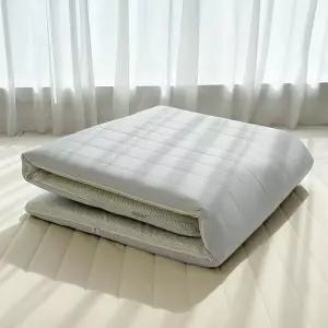 [한스갤러리] 누빔 이불 바닥 매트 패드 요 세트 요매트 솜포함(Q)