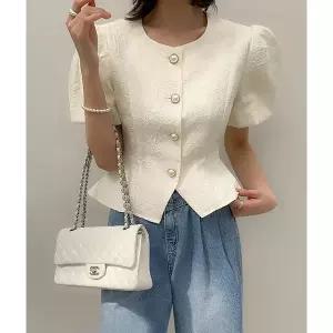 [다바걸]올랑퍼프블라우스