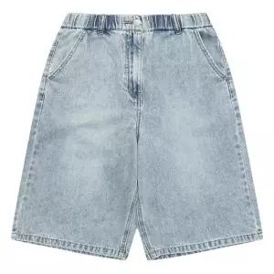 [틴톡] 여자 여름이월 오픈 밴딩 6부 버뮤다 데님바지(25PT255)