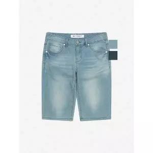 [하프클럽/뱅뱅]여성 기본워싱 5부 데님반바지(NQI511)