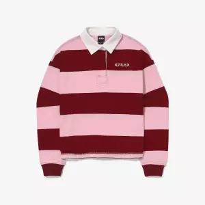 [휠라](광주신세계)[FILA] 여성 럭비 카라티셔츠 (FS2TLG3151F_BUR)