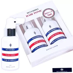 베버힐 헤어토너 탈모증상완화 두피 헤어토닉 60mlx2병 스프레이 부스팅 영양제 모발 스칼프앰플 여자 남자