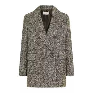 [롯데백화점]라인에디션 헤링본 더블버튼 코트 자켓(NWCJOK01)