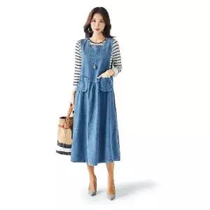 [NS홈쇼핑](삽)큐티 데님 주머니 민소매원피스[35461733]