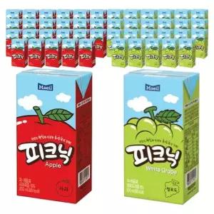 매일 피크닉 사과 200mlx24팩 + 청포도 200mlx24팩