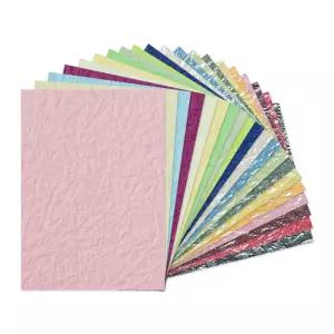 삼원 구김지 펄구김지 10색 100매입 색종이 A4 8절 주름 종이 색지 색상지 도화지 