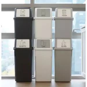 J2K 재활용 분리수거함 가정용 대형 쓰레기통 60L