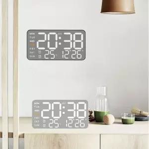 5515 LED 디지털 시계 탁상 벽시계 겸용 날짜 요일 알람 온도표시 집들이 개업선물 인테리어 미니