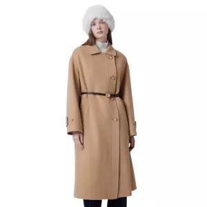 [롯데백화점]DEWL 핸드메이드 벨티드 롱 코트 D254MSG504