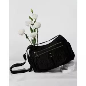 [갤러리아] DCBA6E501BK 닥스 블랙 로고장식 가죽 크로스백