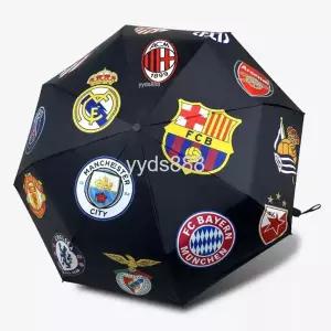  축구팀 엠블럼 우산 축구 빅클럽 챔피언스리그 구단 기념 굿즈 접이식 우산