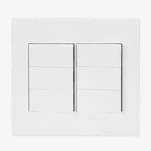 아남르그랑 중6구 스위치 아펠라 화이트 매립 매입