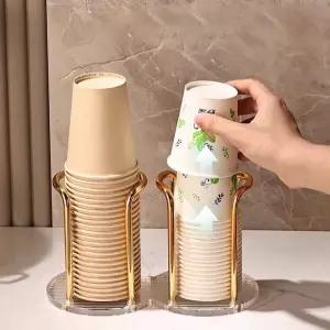 종이컵 홀더 디스펜서 탁상 수납 거치대 트레이/수납함/정리함/컵디스펜서/종이컵디스펜서/컵홀더