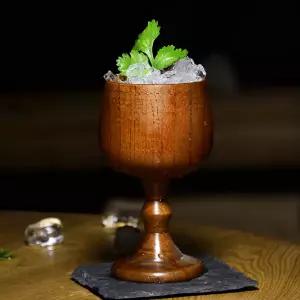 성작 대추 나무 컵 와인 잔 성배 홈 바 마시는 칵테일 머그잔 Drinkware 120ML