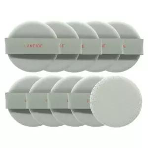 라네즈 네오 쿠션 파운데이션 메이크업 팩트 화장 퍼프 민트 10매