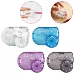 쿠츠와 KUTSUWA 토가루 투명 5단계 심조절 휴대용 연필깎이 RS028CL