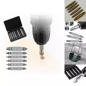 나사추출 볼트리무버 6PCS 세트/히다리탭/빠꾸탭/반대탭/역탭/나사제거/마모/나사빼기/볼트제거/빽탭/바꾸