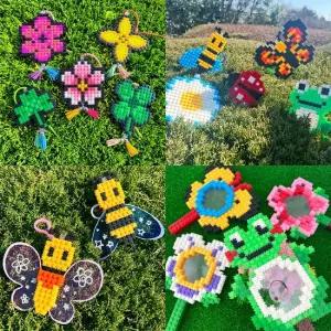 디폼블럭 봄 동식물 만들기 어린이만들기 봄꽃 디폼블록 미니블럭 늘봄 돌봄 어린이 - 옵션