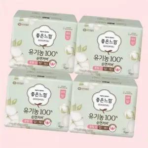 좋은느낌 유기농 울트라 중형 18P X 4팩 4392700