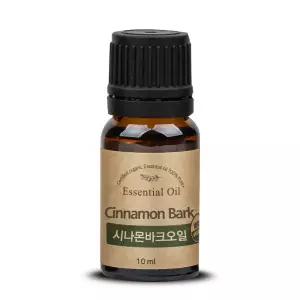 (시나몬 바크 10ml) 퓨어스 오가닉 에센셜오일/에센셜/오일/아로마/천연/마사지/화장품/향수/비누/방향제