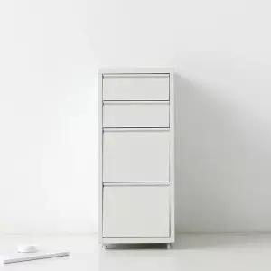 철제서랍장 케비넷서랍 4단 수납서랍 수납장 prd180558503