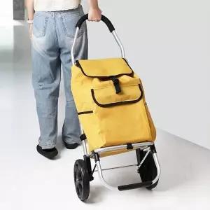 [골드스마일]3단 구루마 접이식 장바구니 캠핑카트 핸드캐리어