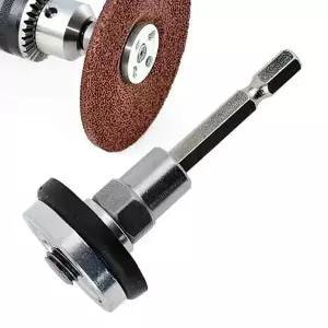 드릴 어댑터 전동 육각 공구 드릴 변환척 부품 그라인더용 그라인더 크롬강 연마석 작업용 커넥터 원형