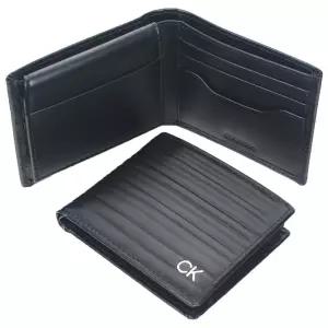 [캘빈클라인 언더웨어]캘빈클라인 남자 CK 가죽 동전지갑 반지갑